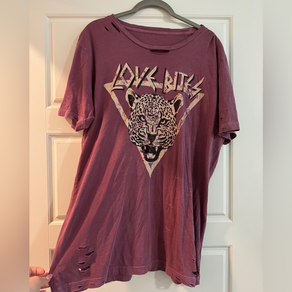 Love Bites Shredded Tee